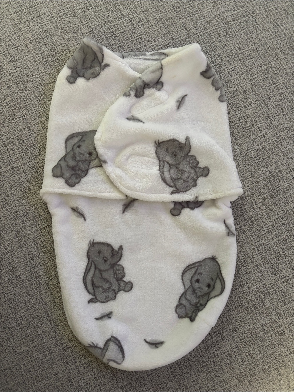 Baby Dumbo swaddle